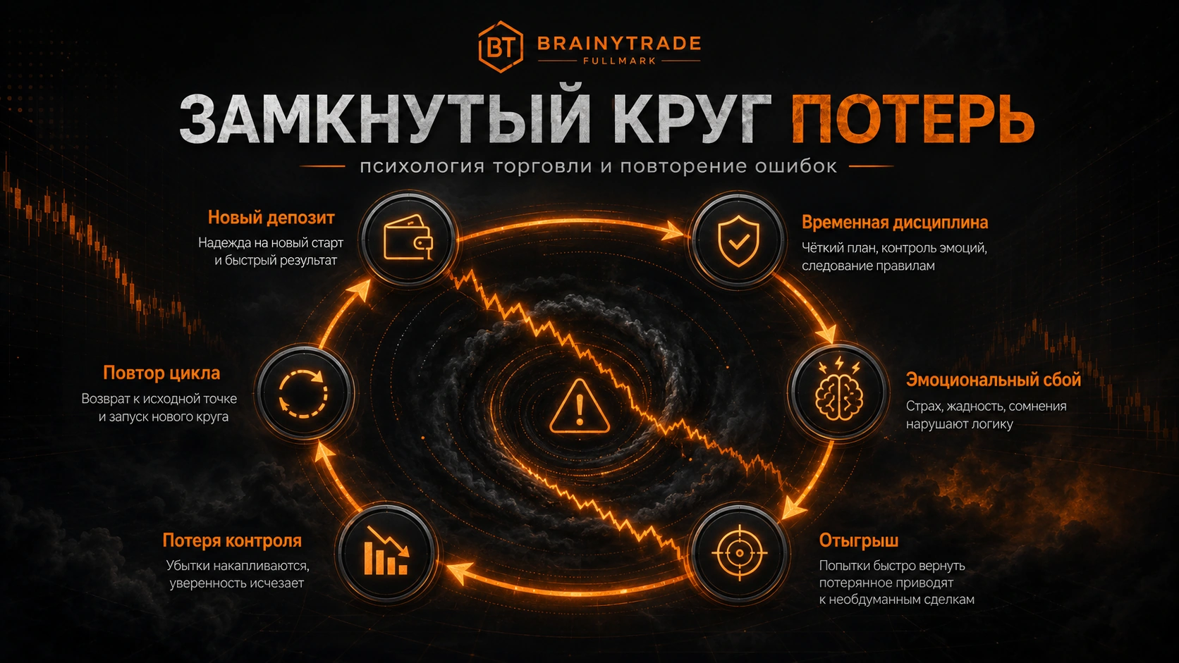 Замкнутый круг потерь: психология торговли