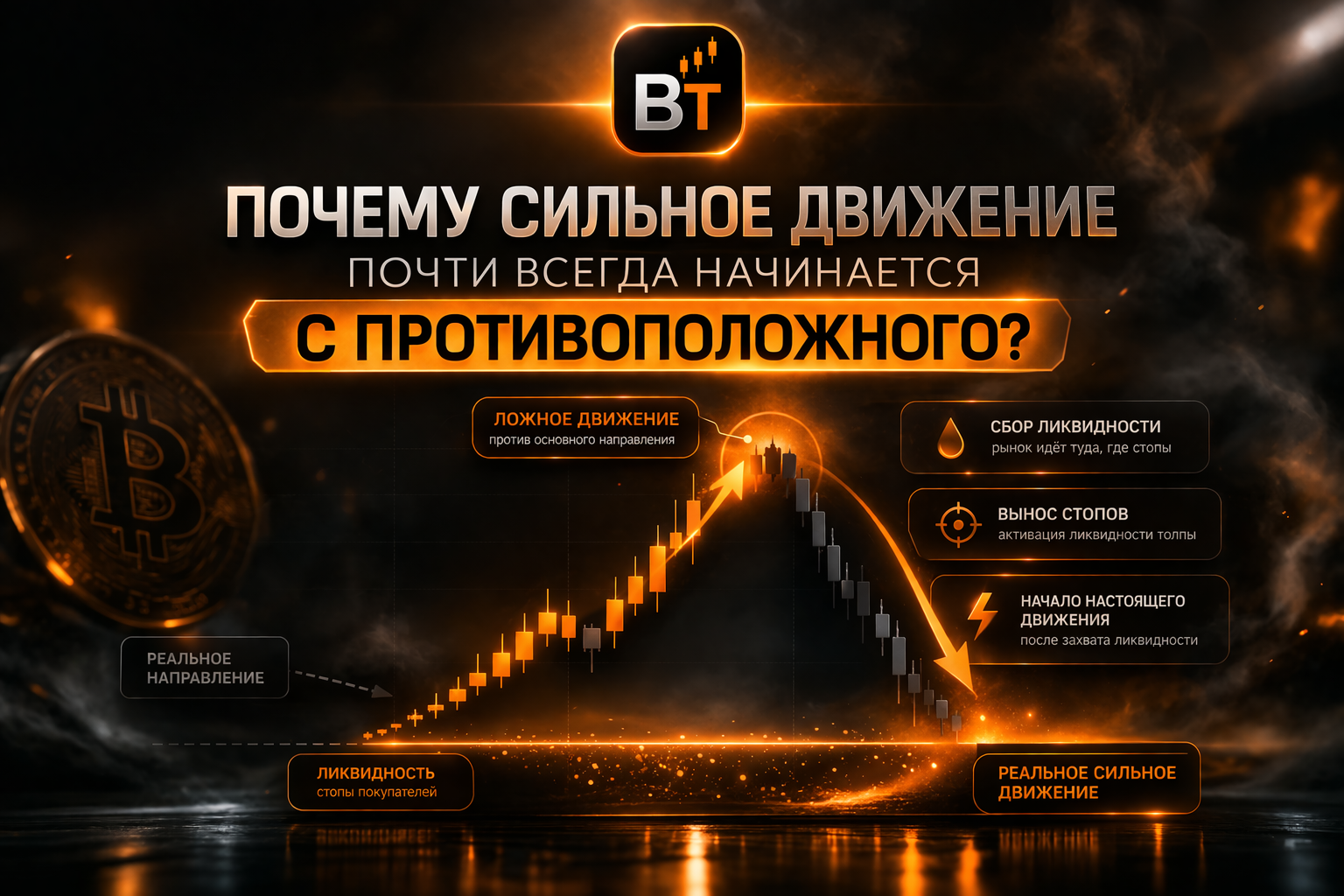 Почему сильно движение почти всегда начинается с противоложного?